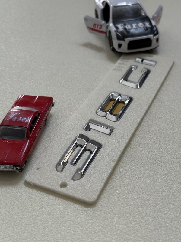 318Ci Krom Bagaj Yazısı 3M 3D ABS