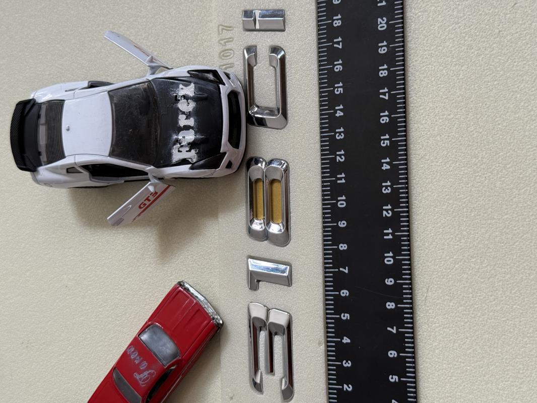 318Ci Krom Bagaj Yazısı 3M 3D ABS