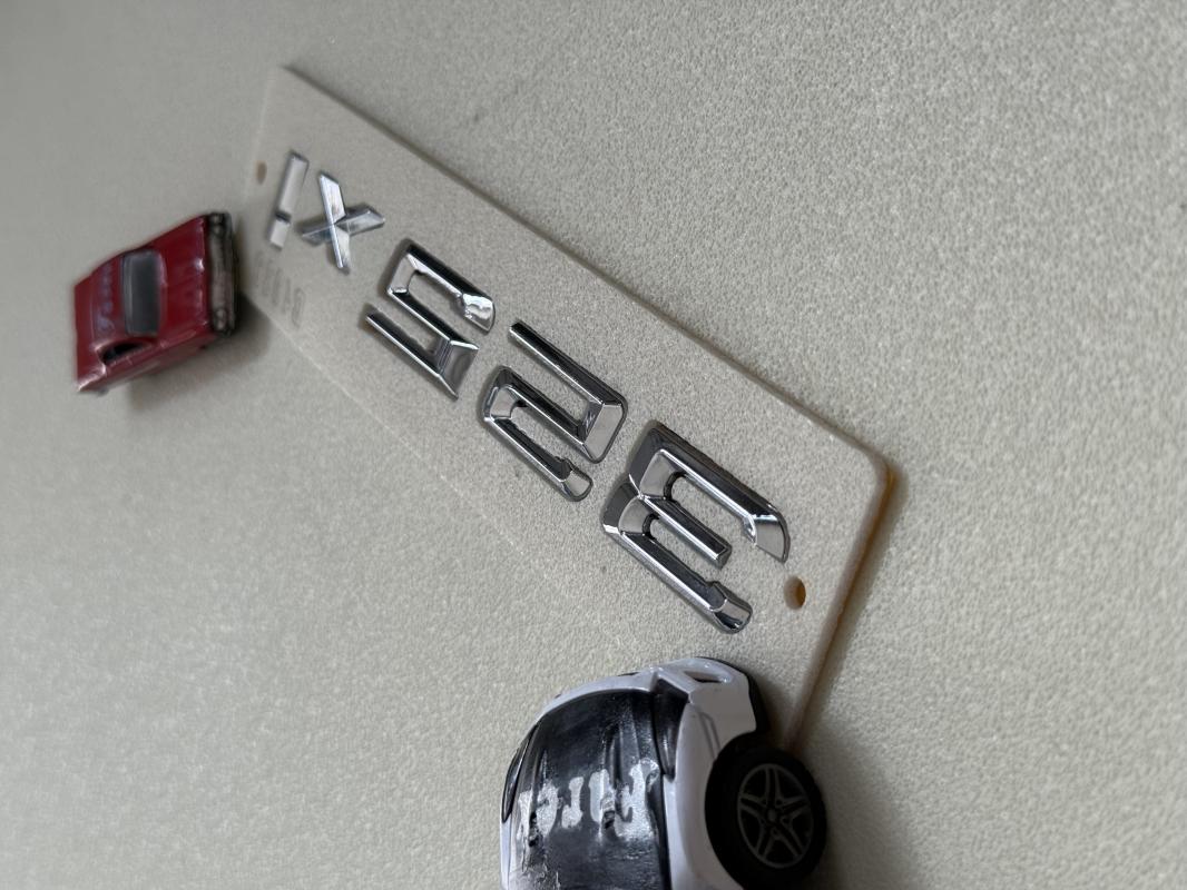 325xi Krom Bagaj Yazısı 3M 3D ABS