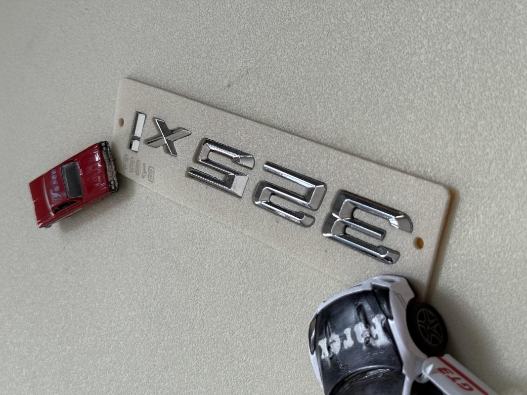 325xi Krom Bagaj Yazısı 3M 3D ABS