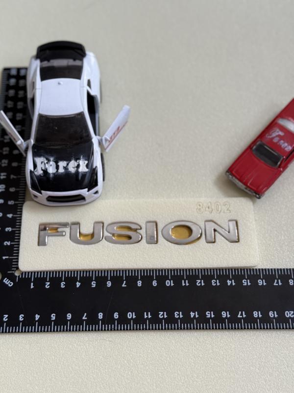 Fusion Krom Bagaj Yazısı 3M 3D ABS