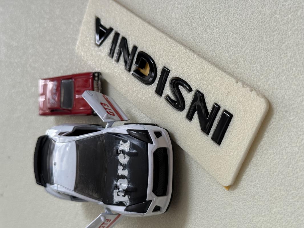 Insignia Piano Black Bagaj Yazısı 3M 3D ABS