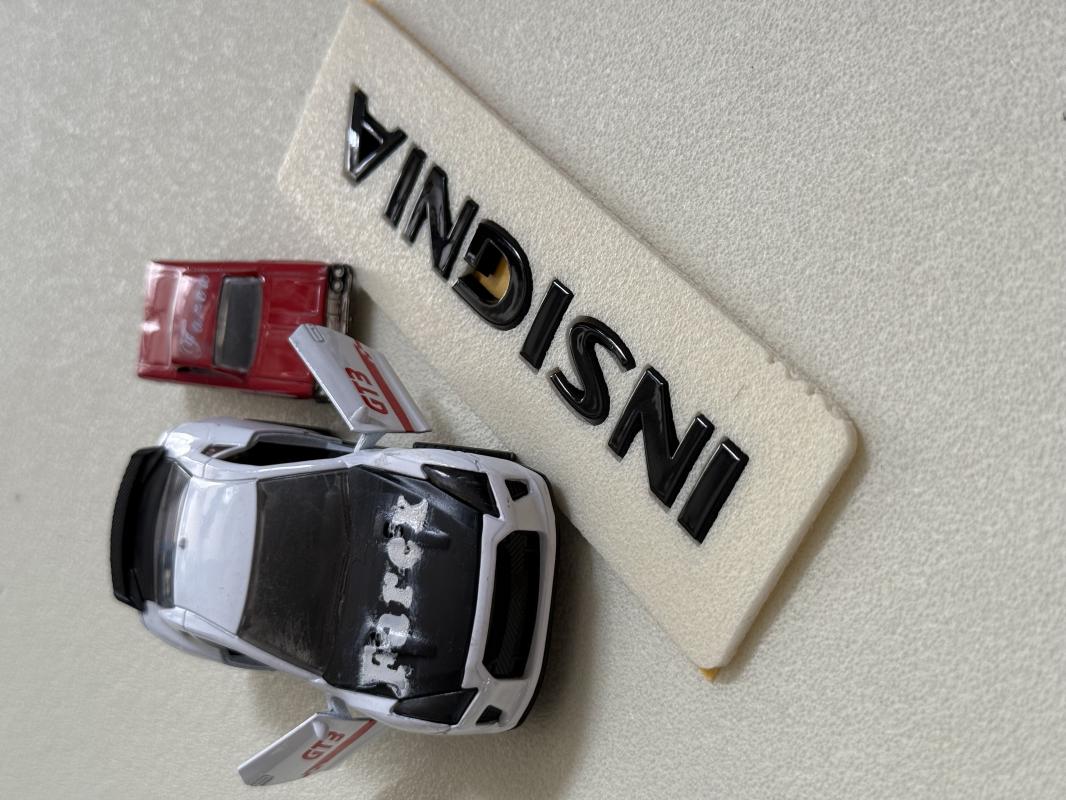 Insignia Piano Black Bagaj Yazısı 3M 3D ABS