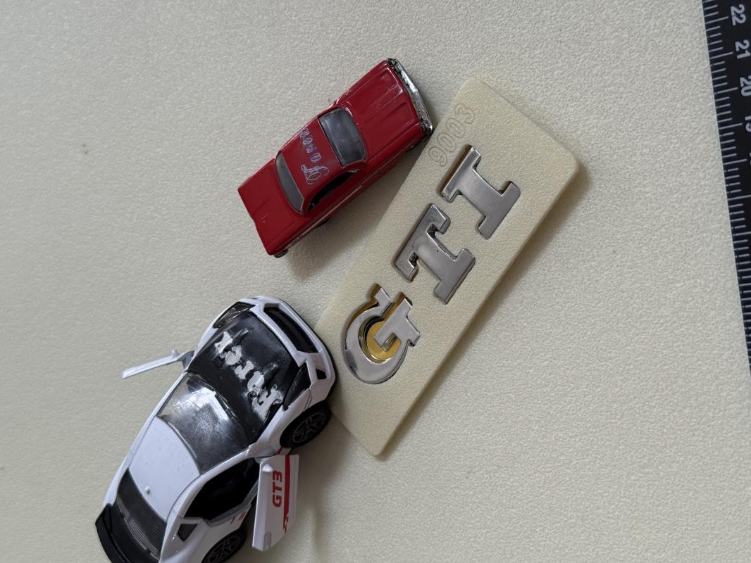 GTI Krom Bagaj Yazısı 3M 3D ABS