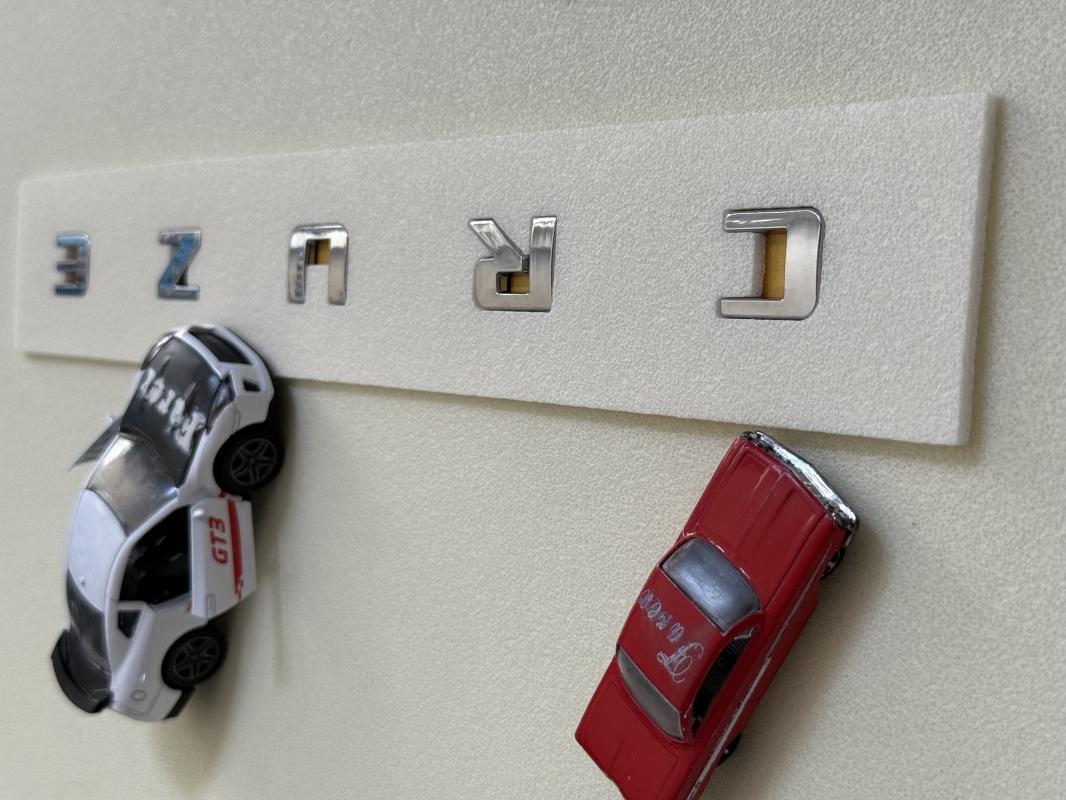 Cruze Boşluklu Bagaj Yazısı 3M 3D ABS