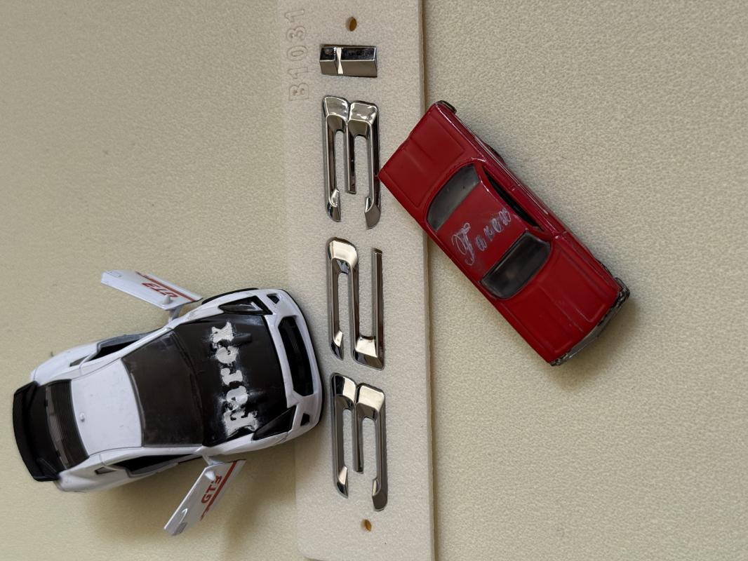 323i Krom Bagaj Yazısı 3M 3D ABS
