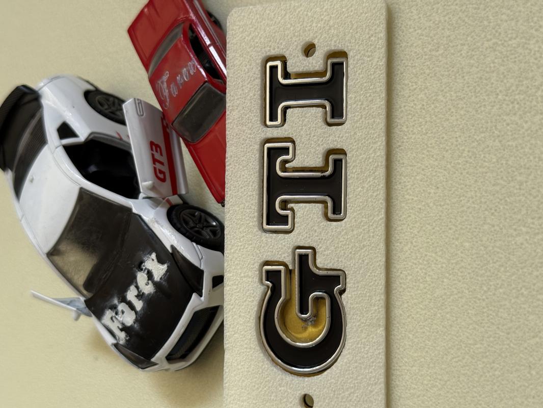 GTI Piano Black Bagaj Yazısı 3M 3D ABS