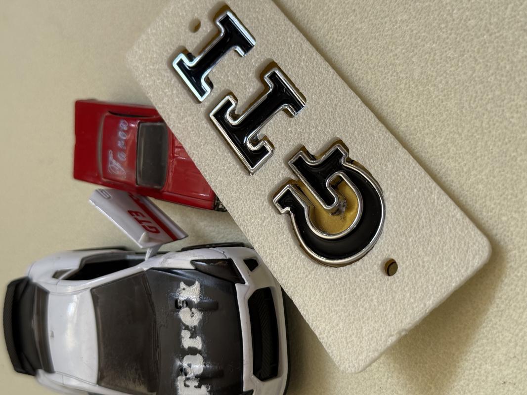 GTI Piano Black Bagaj Yazısı 3M 3D ABS