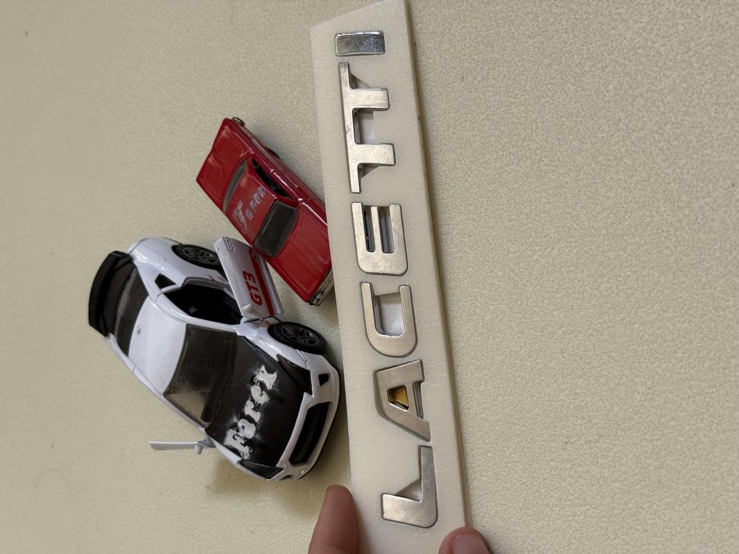 Lacetti Krom Bagaj Yazısı 3M 3D ABS