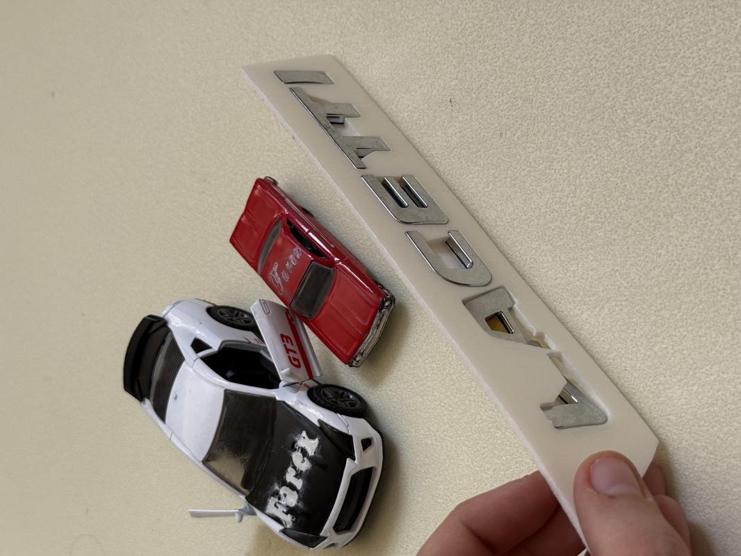 Lacetti Krom Bagaj Yazısı 3M 3D ABS