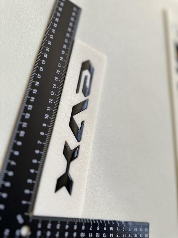 Evx Piano Black Bagaj Yazısı 3M 3D ABS