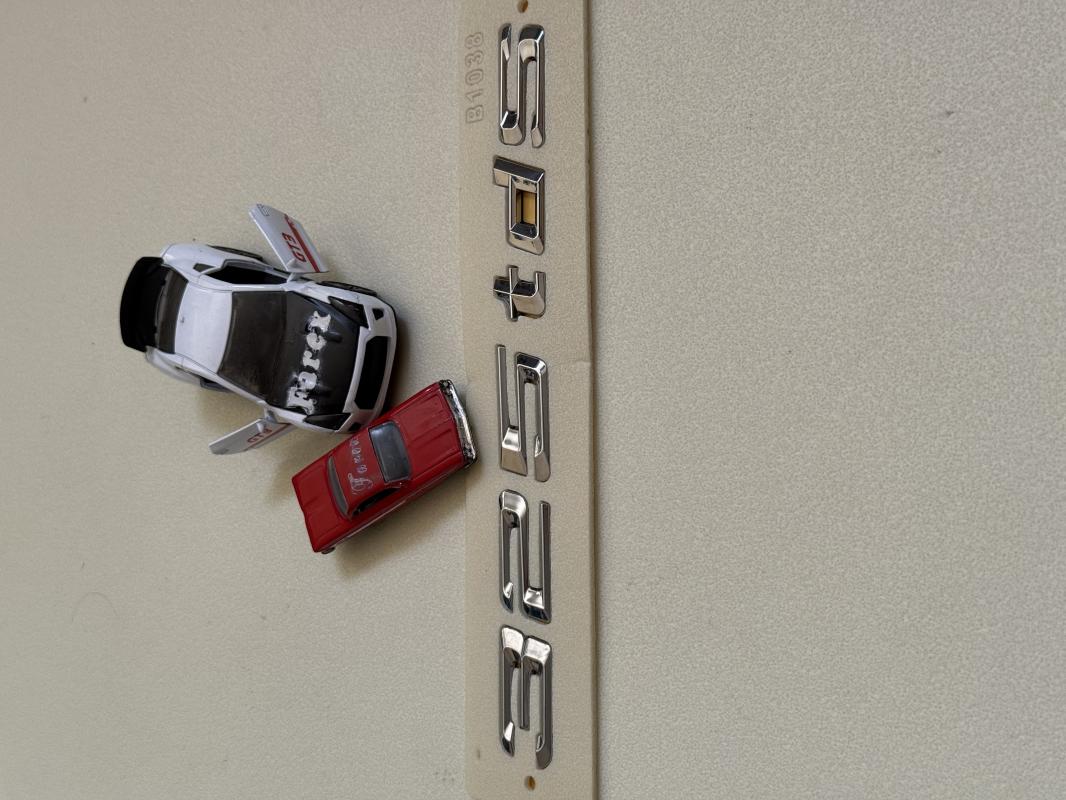 325 tds Krom Bagaj Yazısı 3M 3D ABS