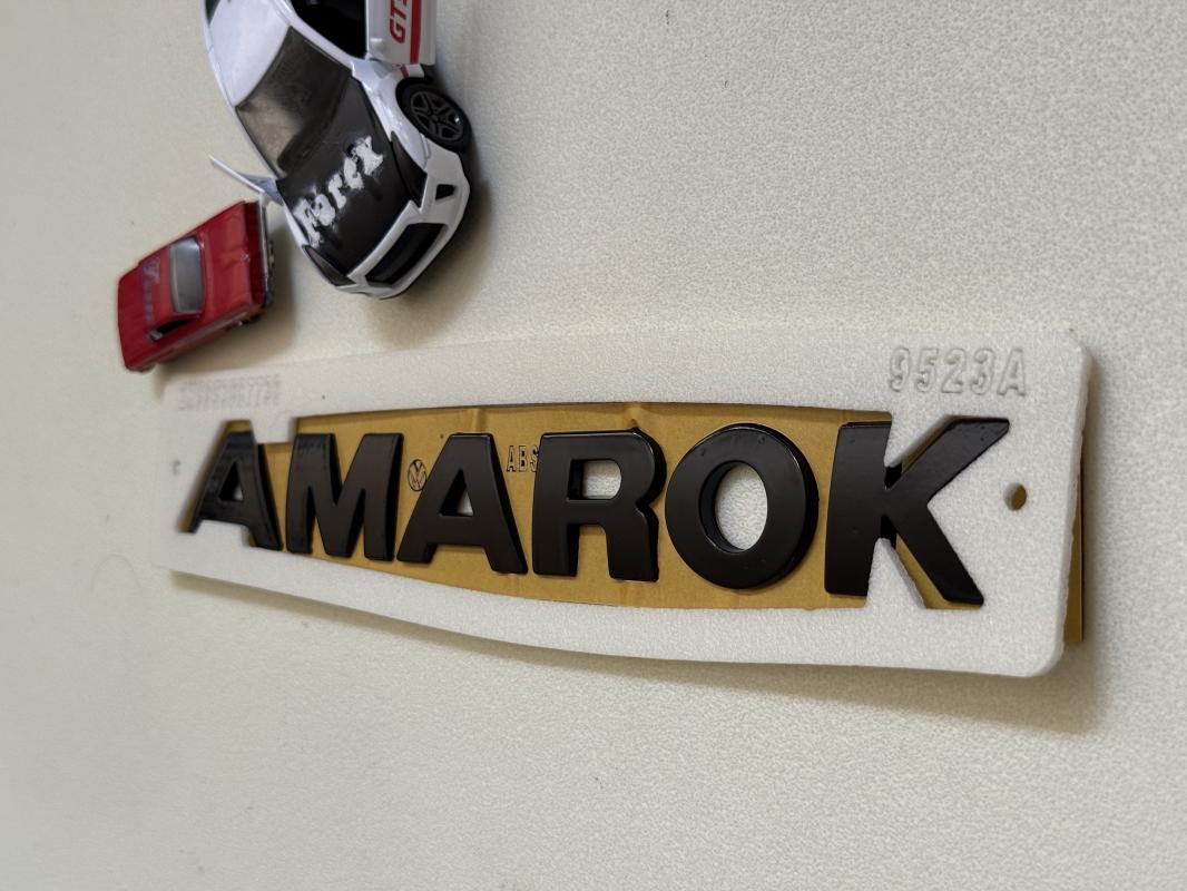 Amarok Piano Black Bagaj Yazısı 3M 3D ABS