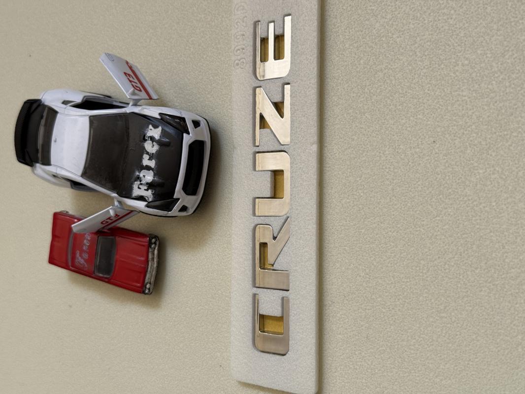 Cruze Bagaj Yazısı 3M 3D ABS