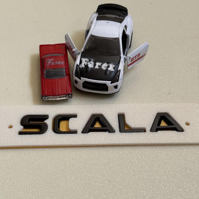 Scala Piano Black Bagaj Yazısı 3M 3D ABS