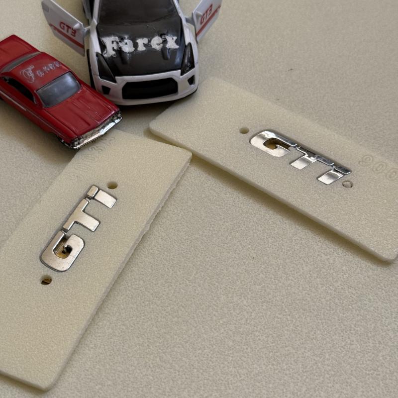 Gti Krom Çamurluk Arması Seti 2’li 3M 3D ABS