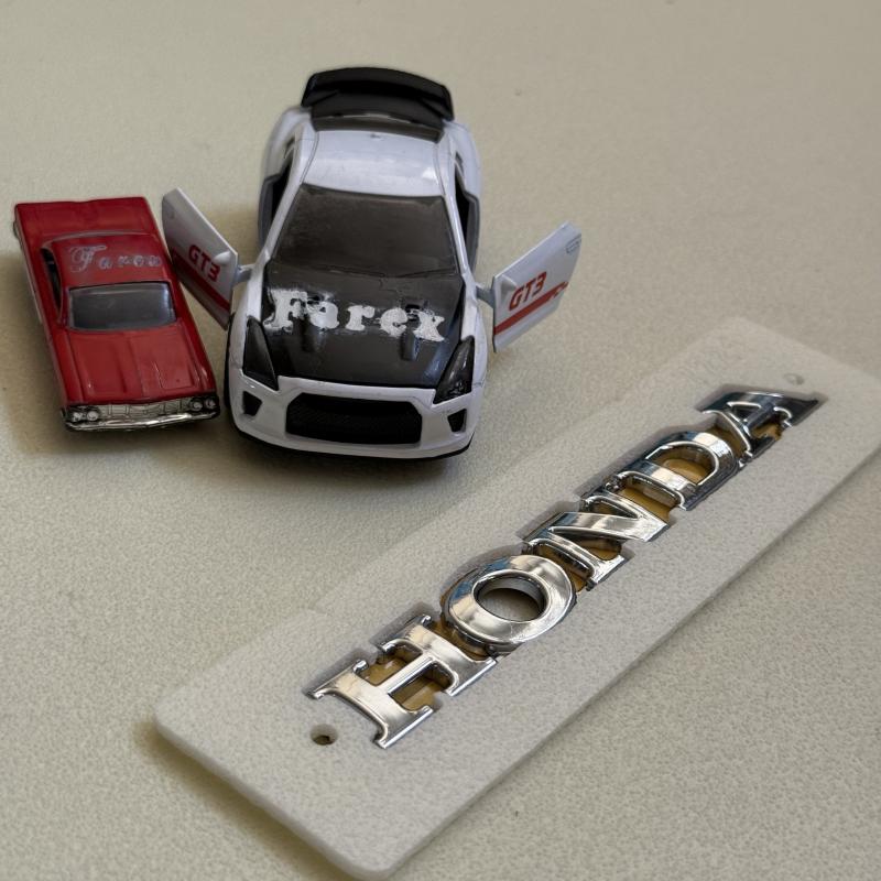 Honda Krom Bagaj Yazısı 3M 3D ABS