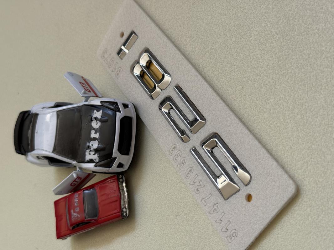 528i Krom Bagaj Yazısı 3M 3D ABS