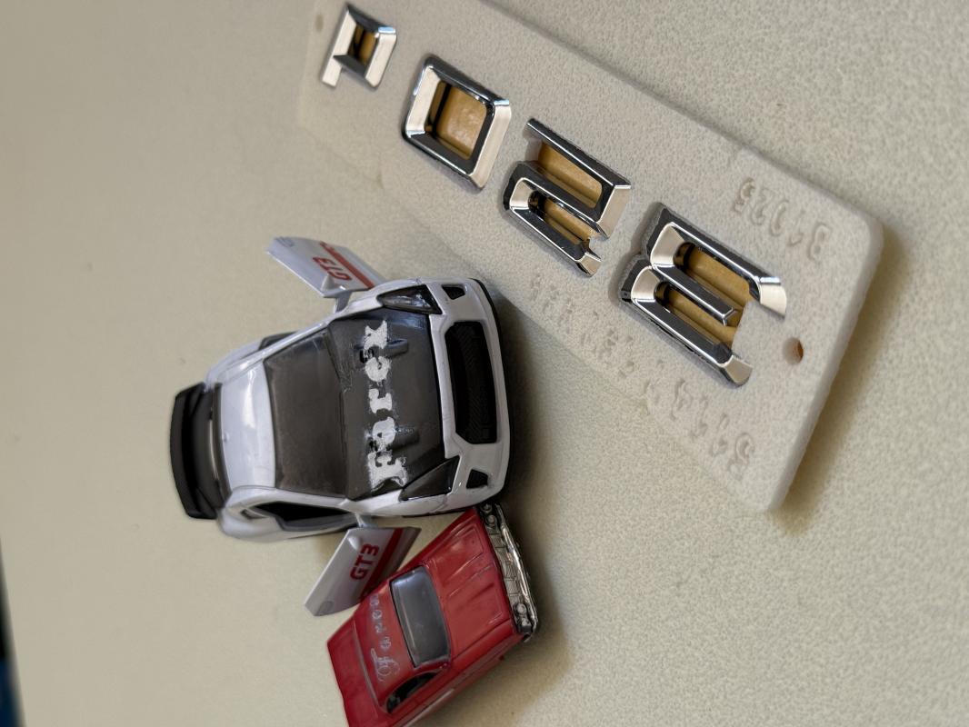320d Krom Bagaj Yazısı 3M 3D ABS