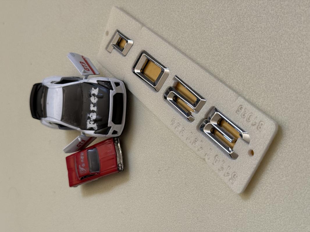 320d Krom Bagaj Yazısı 3M 3D ABS