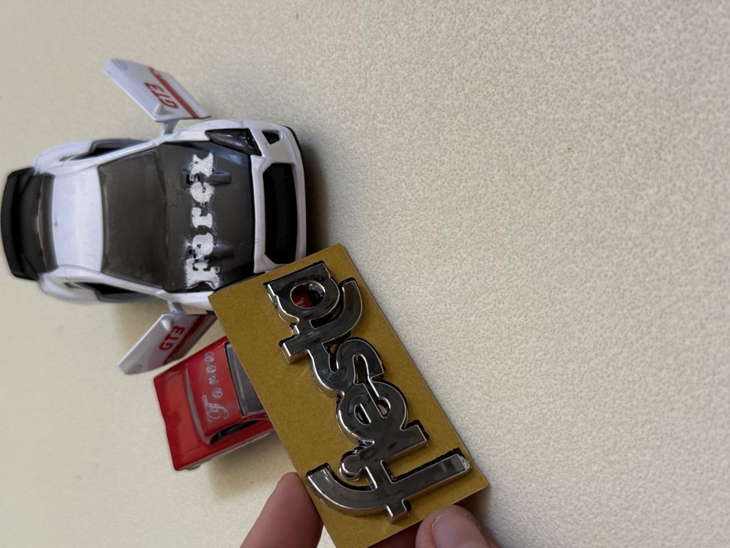 Fiesta BE91 MK4 Krom Bagaj Yazısı 3M 3D ABS