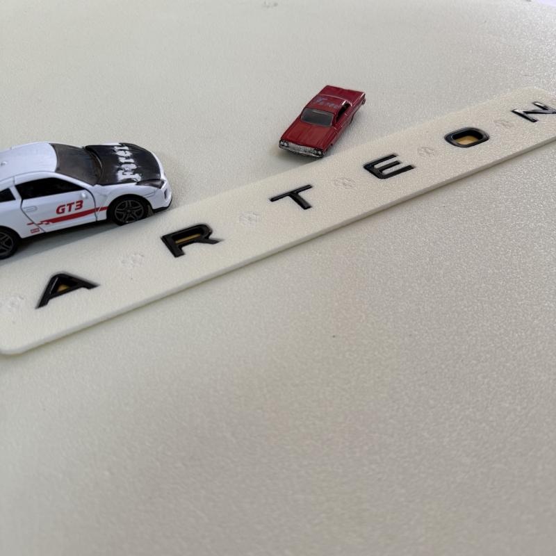 Arteon Piano Black Yeni Nesil Bagaj Yazısı 3M 3D ABS