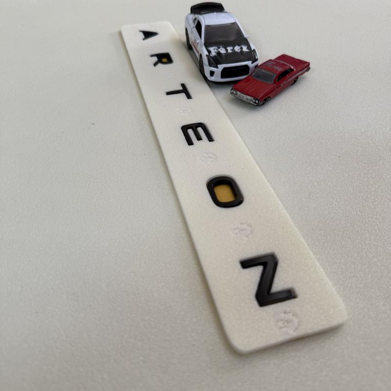 Arteon Piano Black Yeni Nesil Bagaj Yazısı 3M 3D ABS