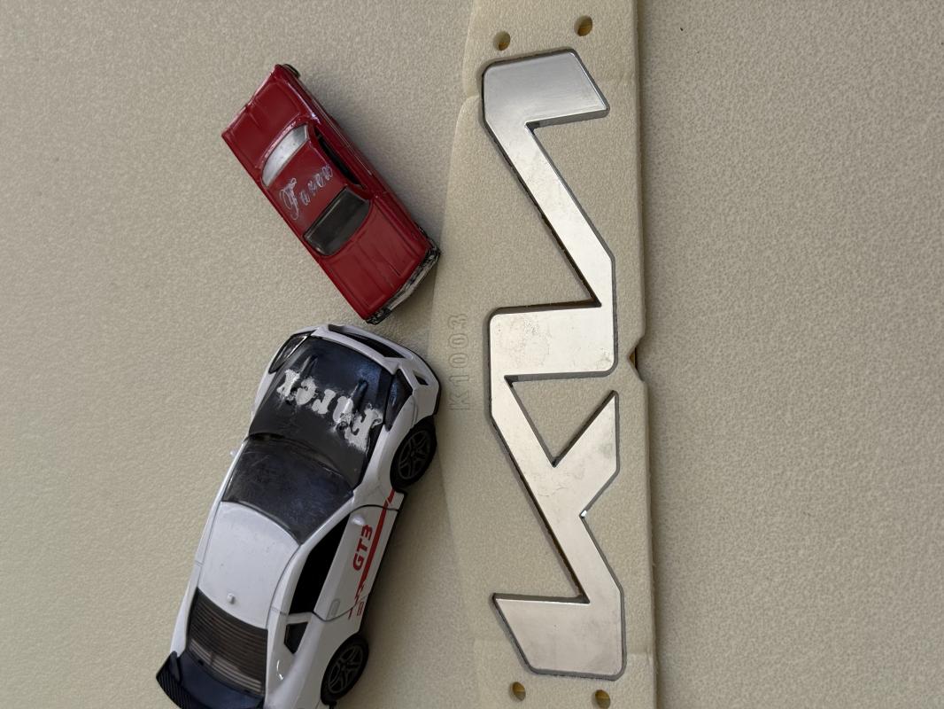 Kia Krom Kaput Arması Yeni Nesil 21 cm 3M 3D ABS