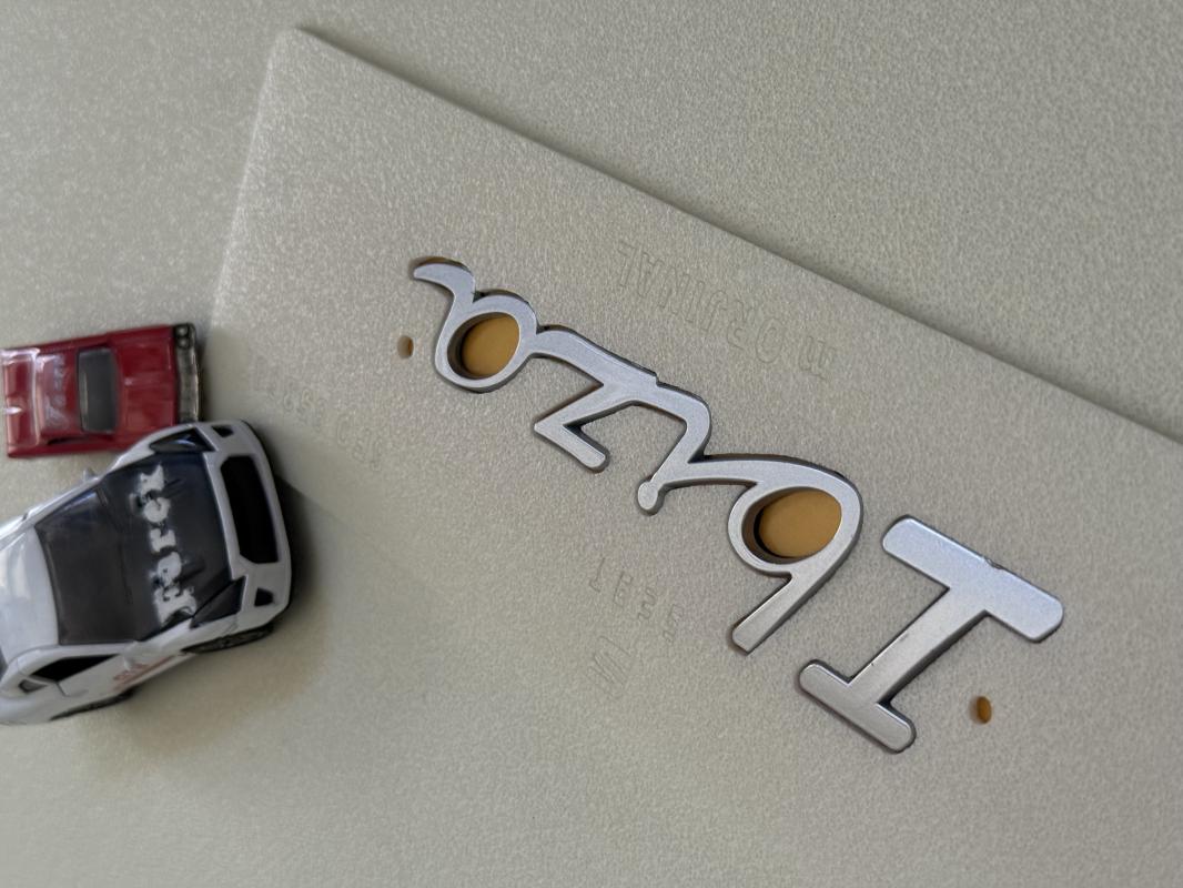 Ibiza İmza Model Gri Bagaj Yazısı 3M 3D ABS