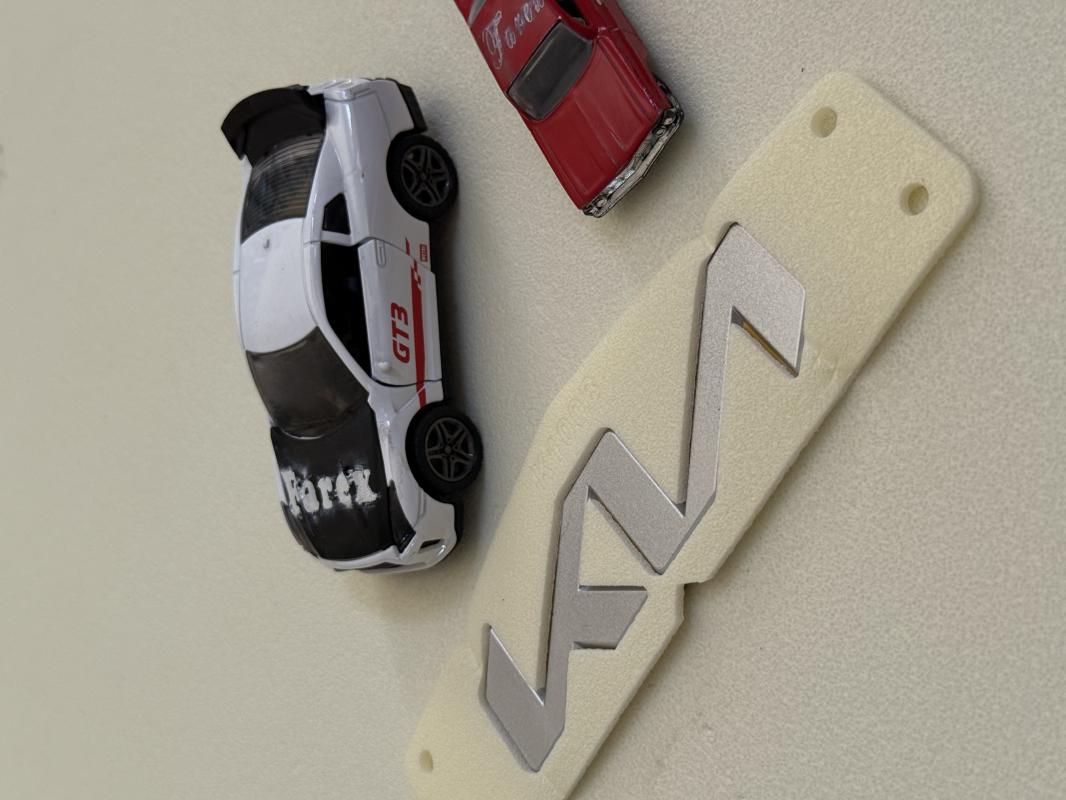 Kia Gri Kaput Arması Yeni Nesil 21 cm 3M 3D ABS