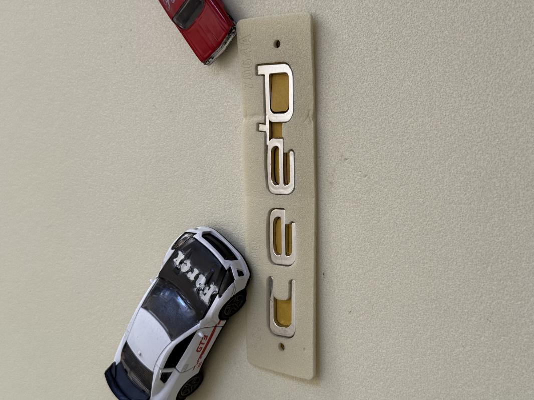 Ceed Krom Bagaj Yazısı 3M 3D ABS