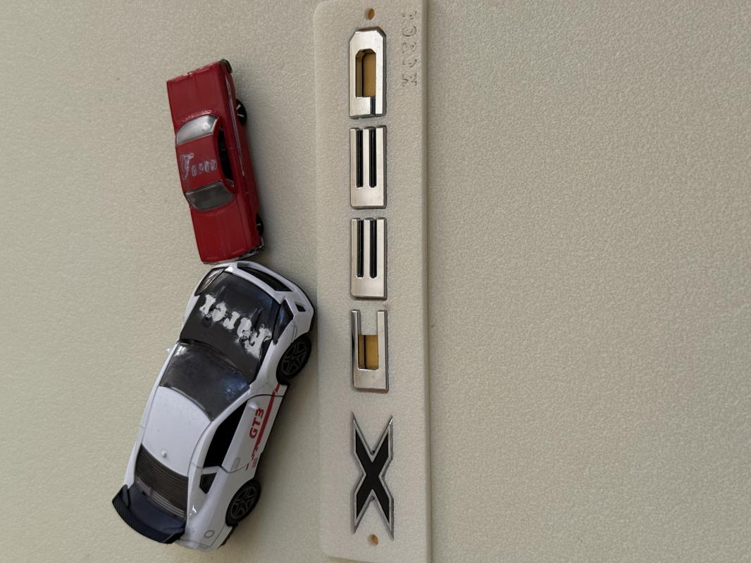 X Ceed Krom Bagaj Yazısı 3M 3D ABS