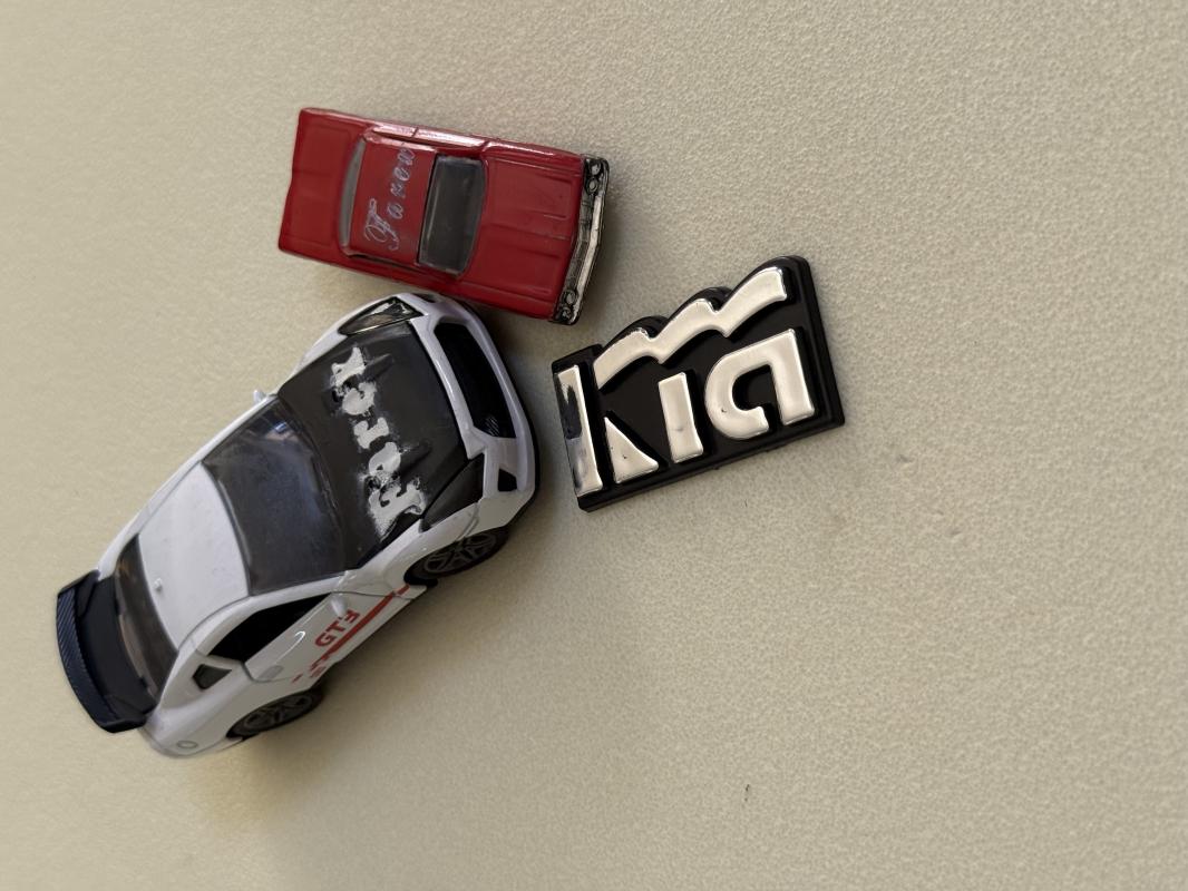Kia Eski Nesil Bagaj Yazısı 3M 3D ABS