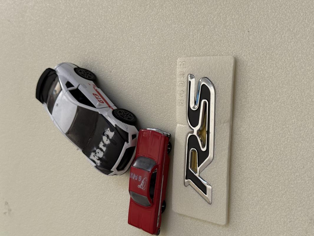 RS Piano Black Bagaj Yazısı 3M 3D ABS