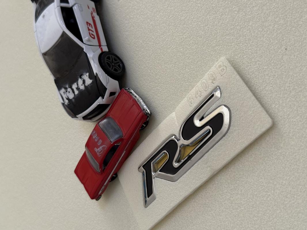 RS Piano Black Bagaj Yazısı 3M 3D ABS