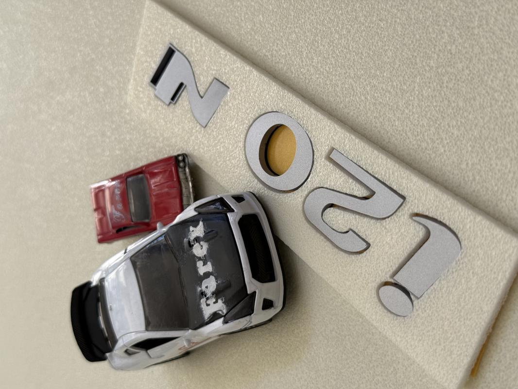 i20 N Gri Yeni Nesil Bagaj Yazısı 3M 3D ABS