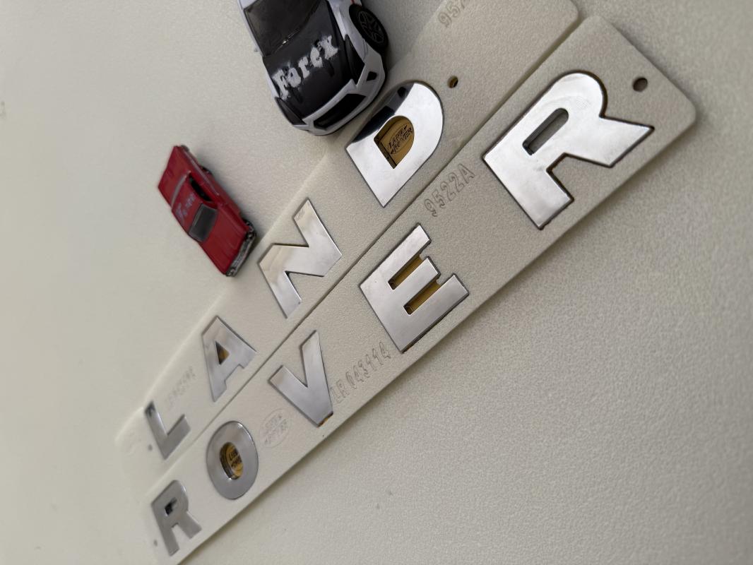 Land Rover Krom Bagaj Yazısı 3M 3D ABS