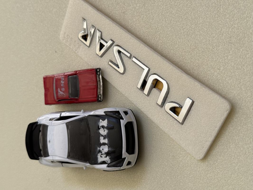 Nissan Pulsar Krom Bagaj Yazısı 3M 3D ABS