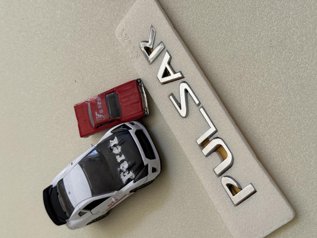 Nissan Pulsar Krom Bagaj Yazısı 3M 3D ABS