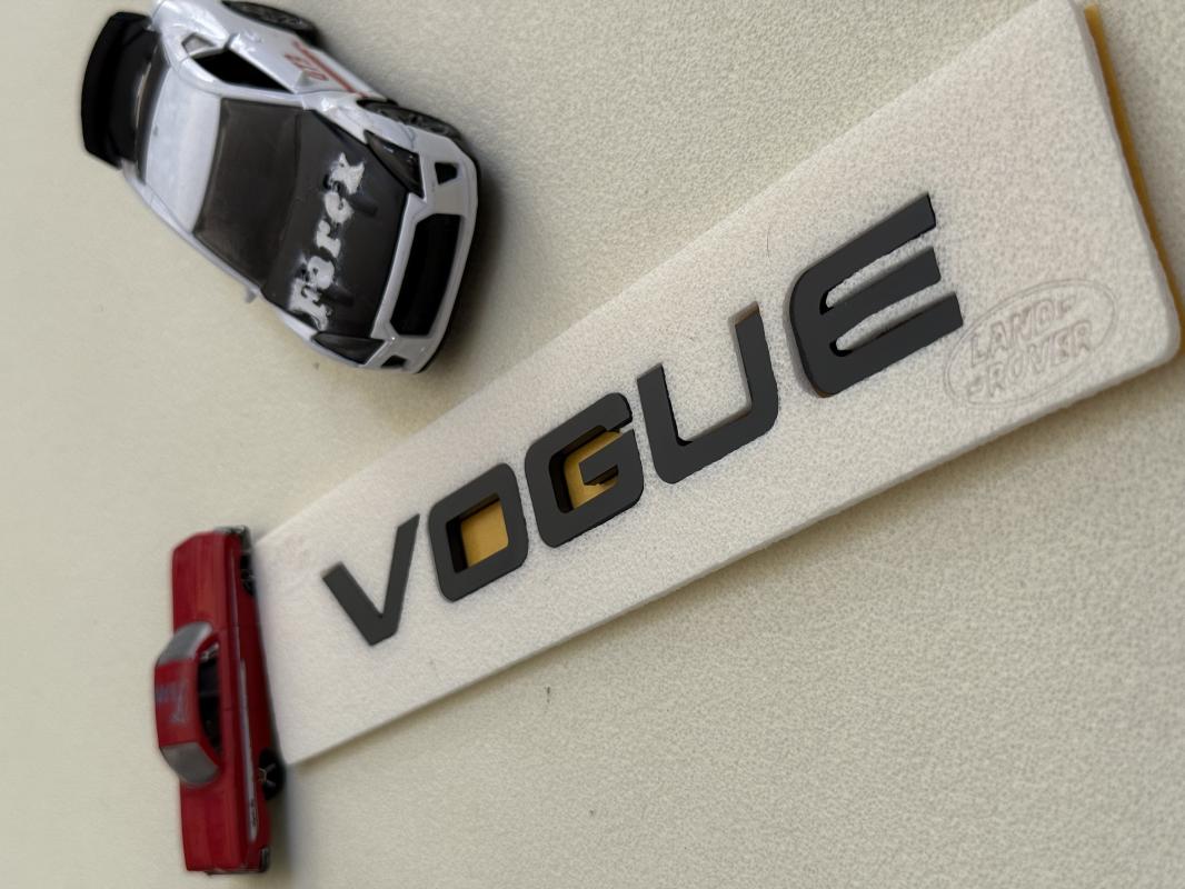 Vogue Monogram Bagaj Yazısı 3M 3D ABS