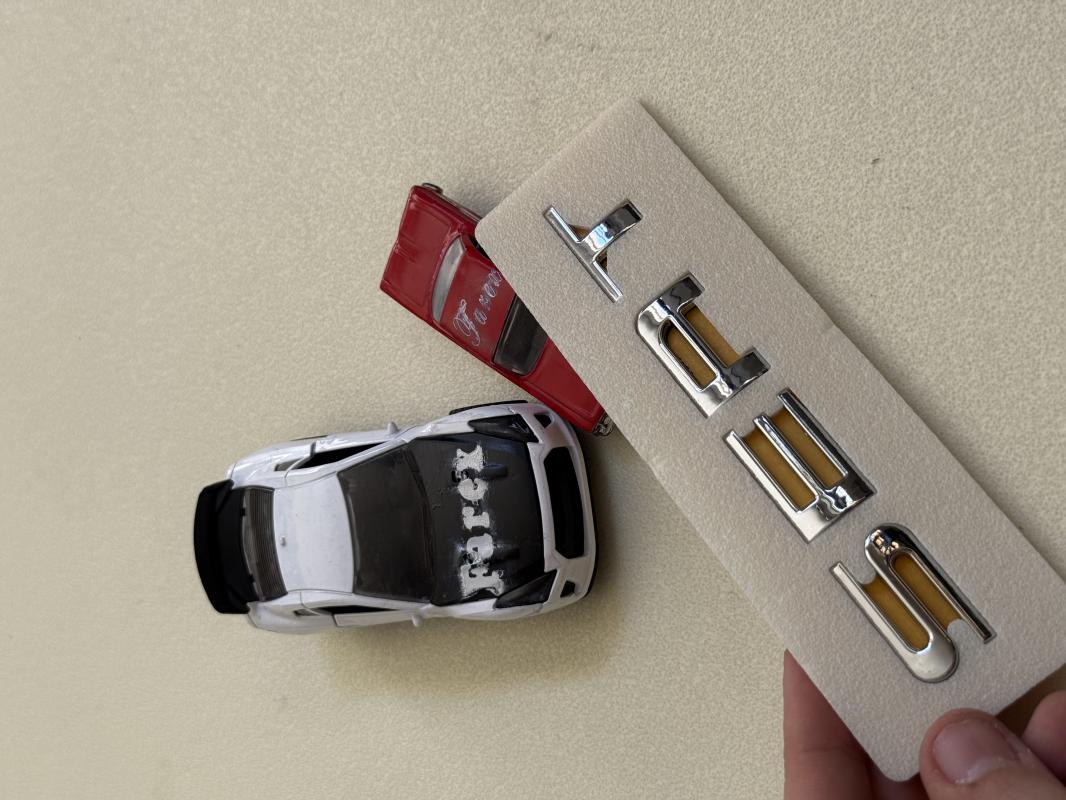 Seat Krom Bagaj Yazısı 3M 3D ABS