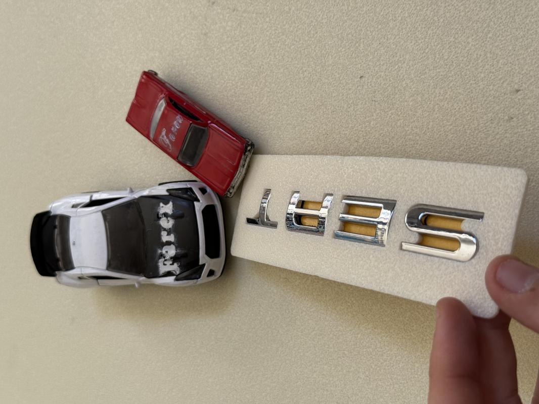 Seat Krom Bagaj Yazısı 3M 3D ABS