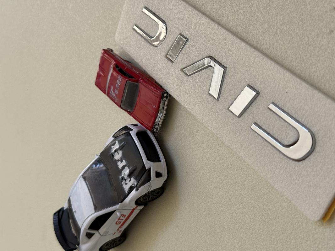 Civic Krom Bagaj Yazısı 3M 3D ABS