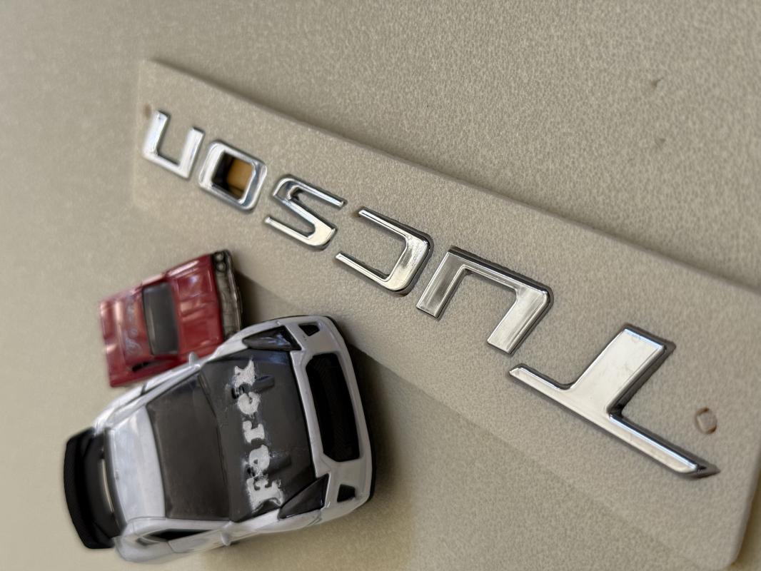 Tucson Krom Bagaj Yazısı 3M 3D ABS