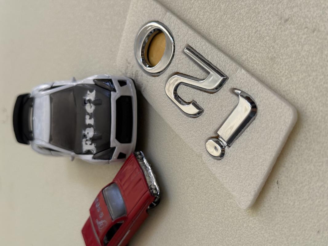 i20 Krom Bagaj Yazısı 3M 3D ABS