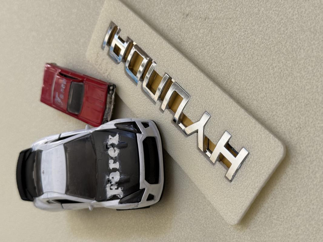 Hyundai Krom Bagaj Yazısı 3M 3D ABS 130x30 mm