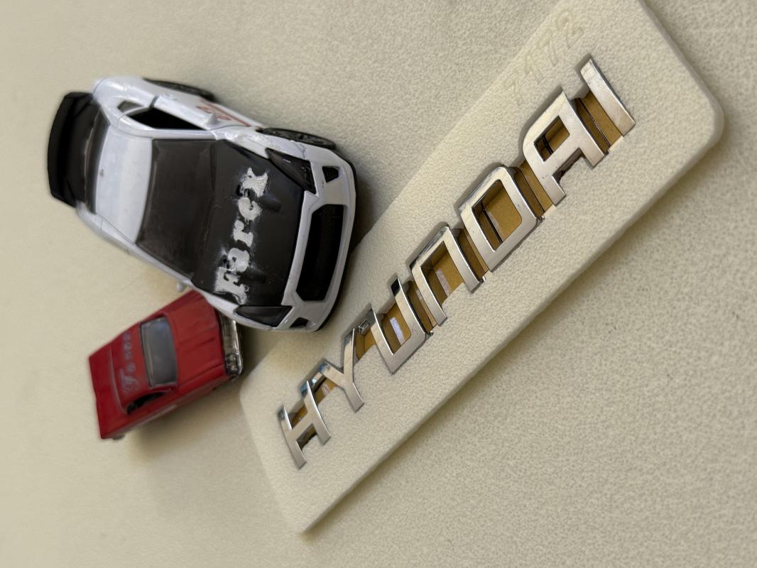 Hyundai Krom Bagaj Yazısı 3M 3D ABS 130x30 mm