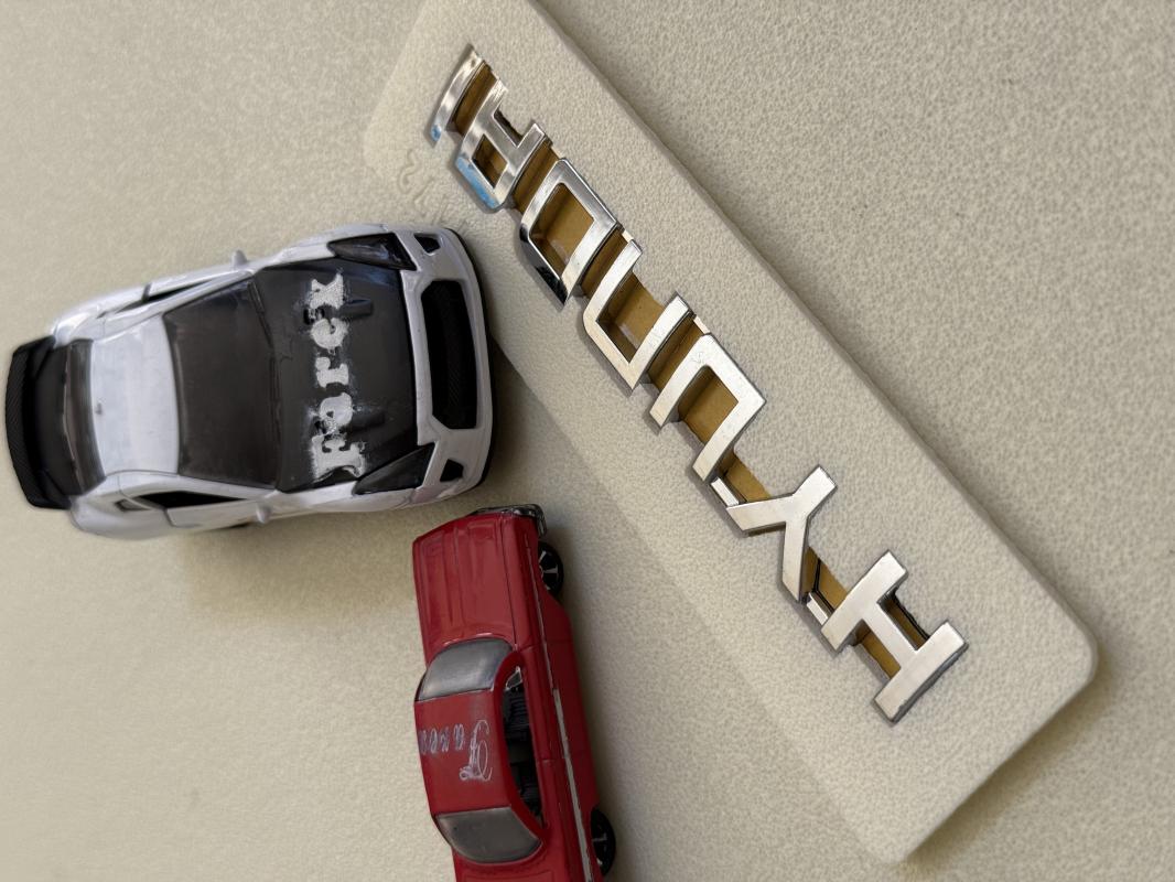 Hyundai Krom Bagaj Yazısı 3M 3D ABS 130x30 mm