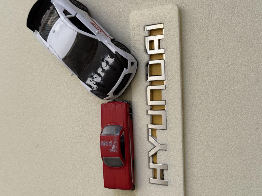 Hyundai Krom Bagaj Yazısı 3M 3D ABS 130x30 mm