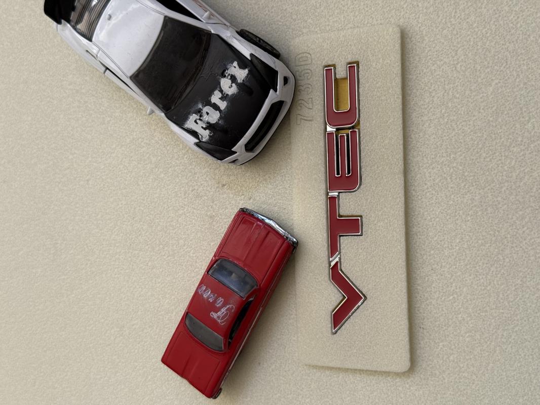 Honda Vtec Kırmızı Bagaj Yazısı 3M 3D ABS